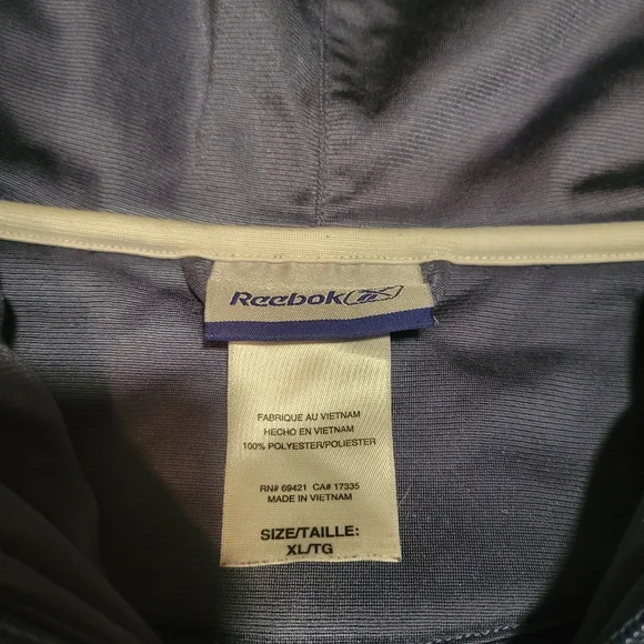 Y2K Reebok Sweat/Track Jacket - Picture 3 of 5